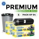 Crystal Premium Garbage Bag (Jasmine Fragrance) | Pack Of 4